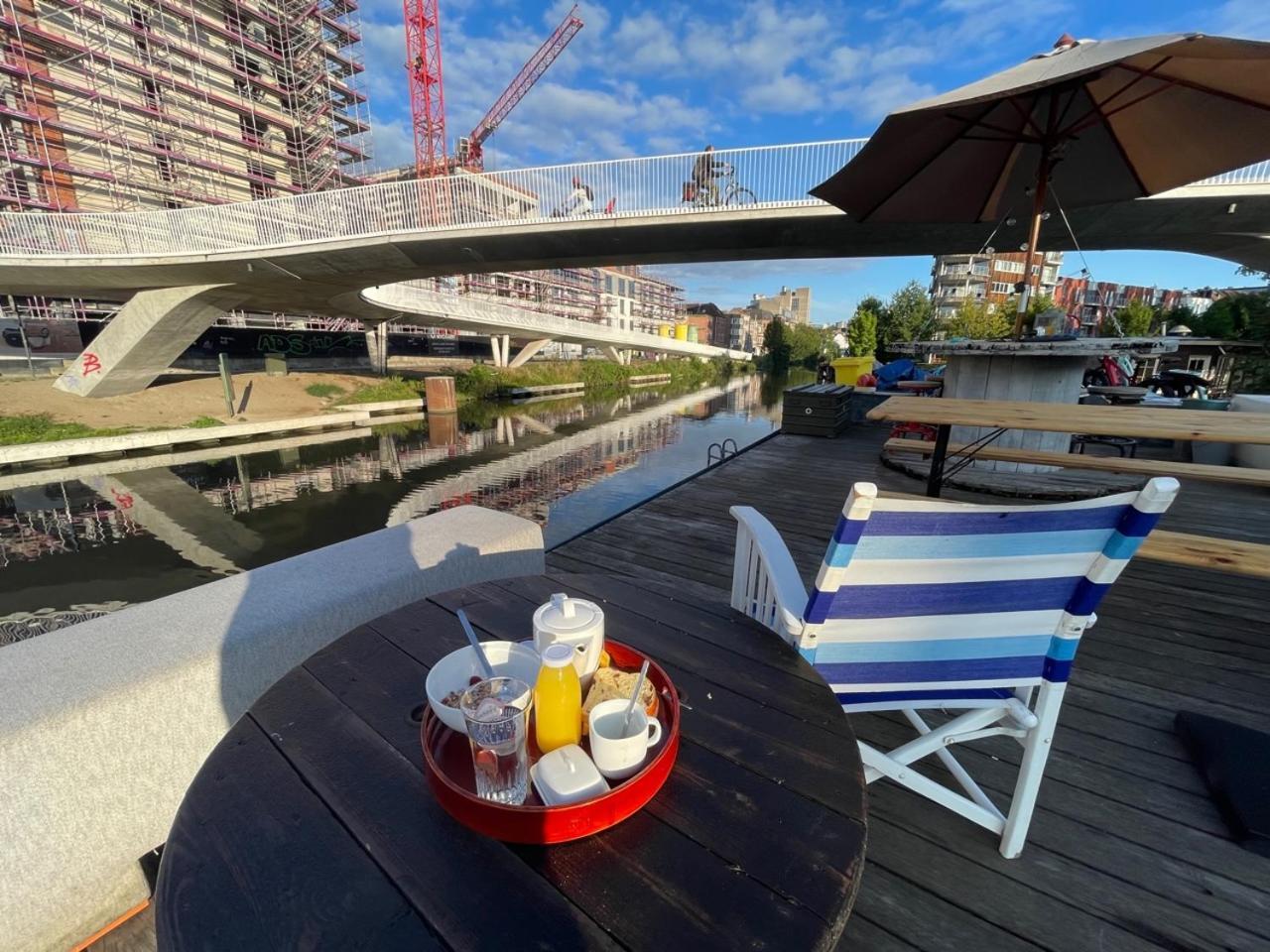 Hotel Boat & Breakfast Bellevue à Gand Extérieur photo